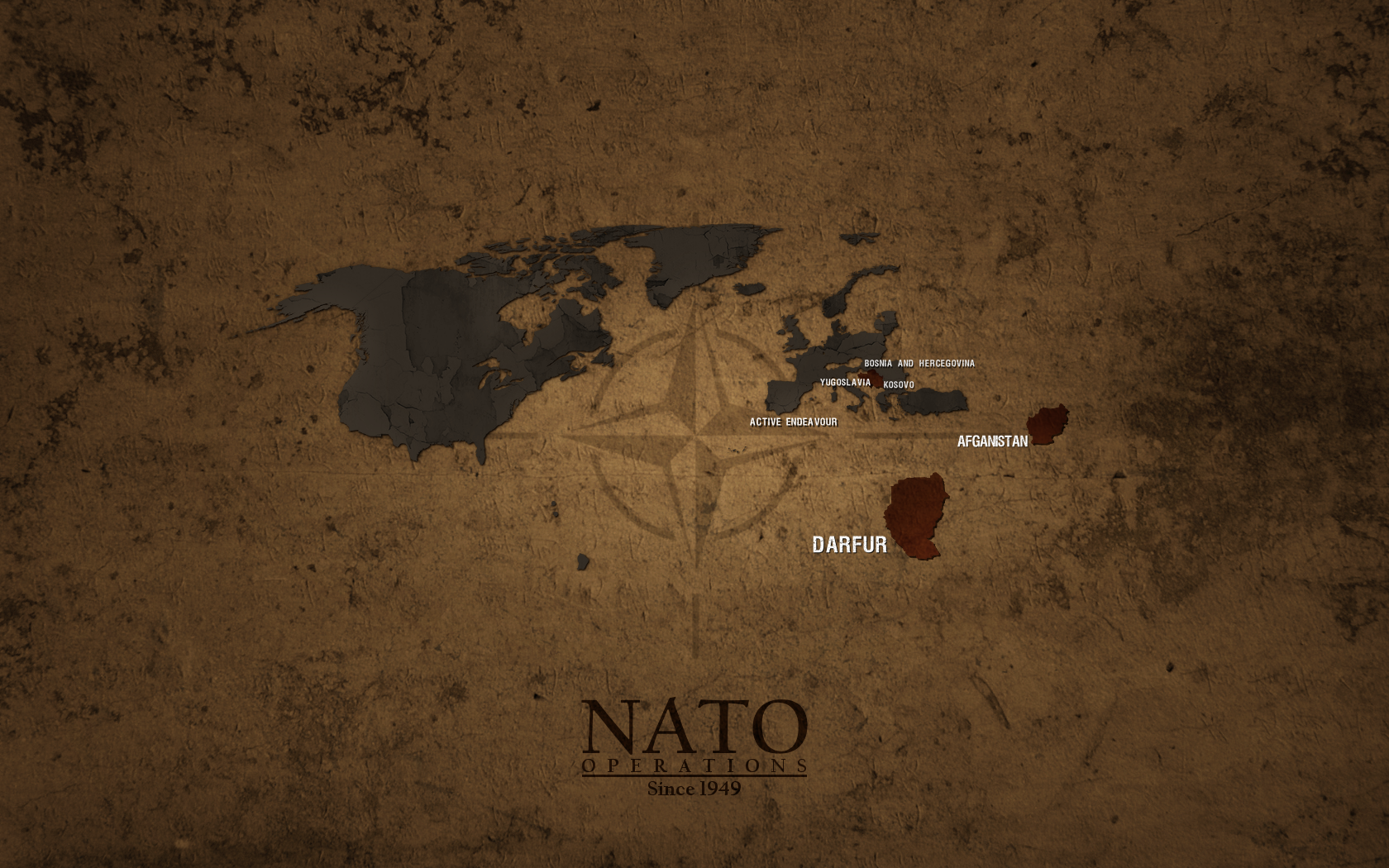 Operacje NATO - tapeta Operacje NATO - tapeta