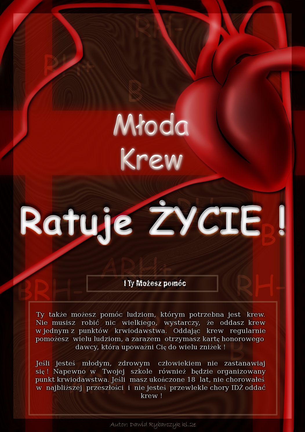 Młoda Krew Ratuje Życie Młoda Krew Ratuje Życie